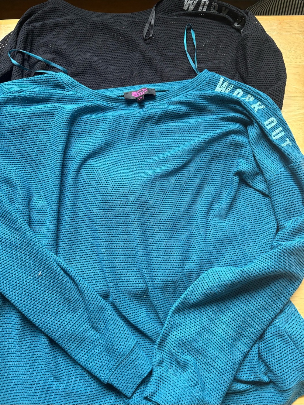 Aqua Blue Lightweight jersey sheer material
